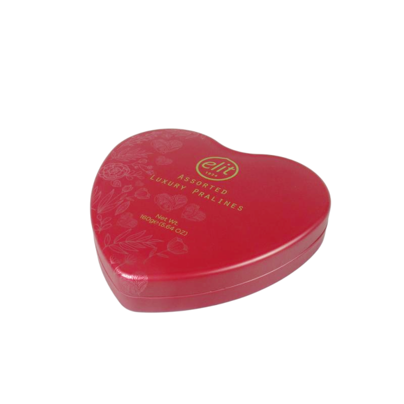 Heart shaped Tin box